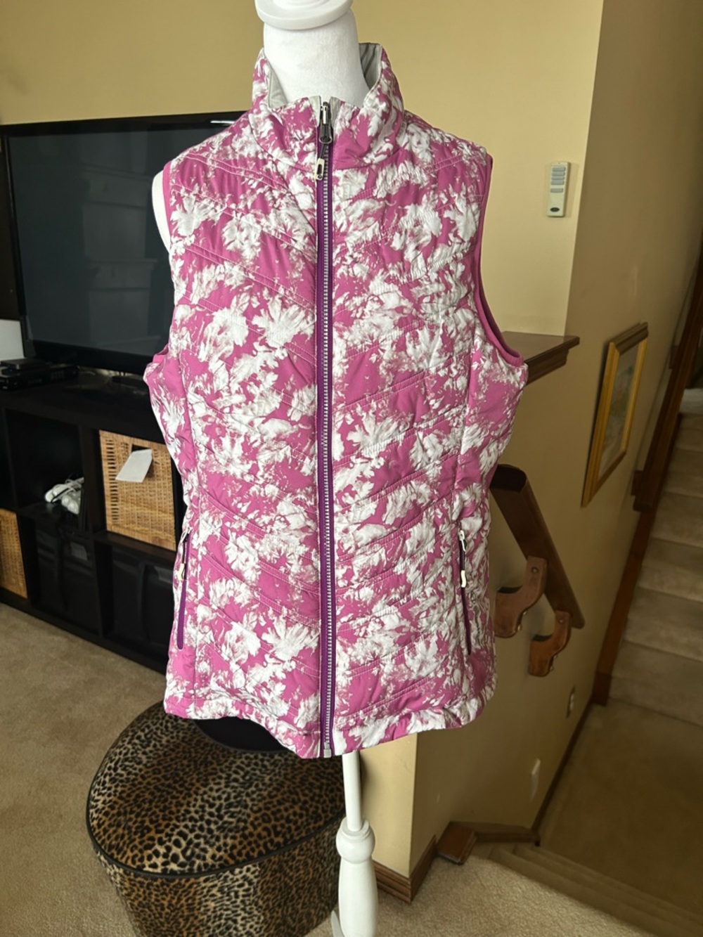 Sunice Reversible Maci Gilet padded Golf Vest